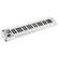 Left. Roland - 49-Key USB MIDI Controller - Pearl White.