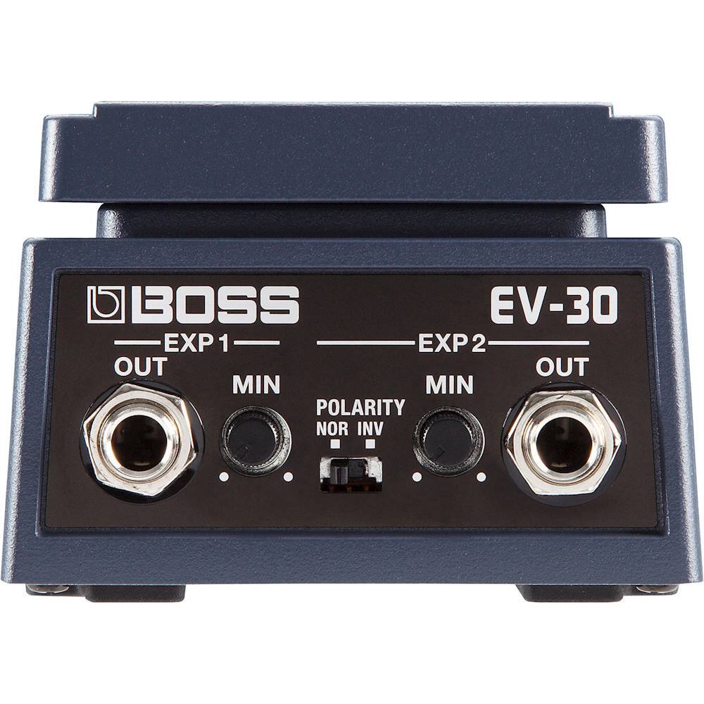 BOSS EV-30 EXP 1 EXP 2 OUT OUT MIN MIN POLARITY NOR INV