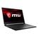 Front. MSI - 15.6" Gaming Laptop - Intel Core i7 - 16GB Memory - NVIDIA GeForce GTX 1070 Max-Q - 512GB Solid State Drive - Matte Black With Gold Diamond Cut.
