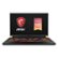 Front Zoom. MSI - 17.3" Gaming Laptop - Intel Core i9 - 32GB Memory - NVIDIA GeForce RTX 2080 - 1TB Solid State Drive - Matte Black With Gold Diamond Cut.