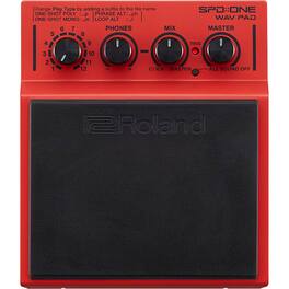 Roland - SPD::ONE WAV Percussion Pad - Red