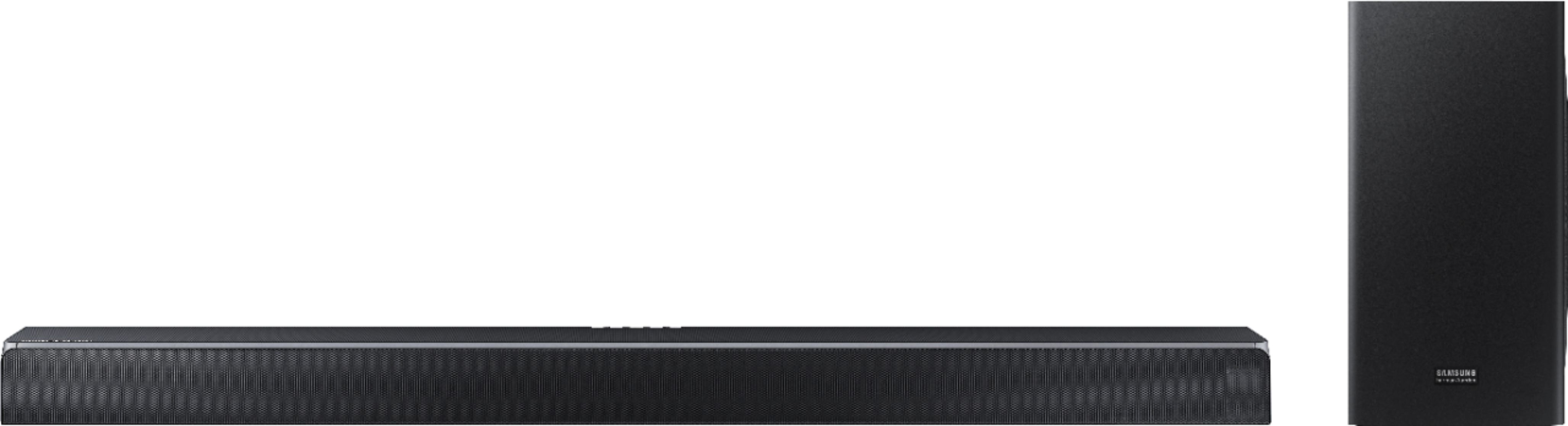 Best Buy: Samsung Harman Kardon Soundbar System with 8" Wireless Subwoofer and 4K & HDR Support Slate Black/Carbon Silver HW-Q80RZA