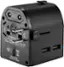 Alt View 11. Insignia™ - All-in-One Travel Adapter with 2 USB Ports - Black.