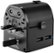 Alt View Zoom 1. Insignia™ - All-in-One Travel Adapter with 2 USB Ports - Black.
