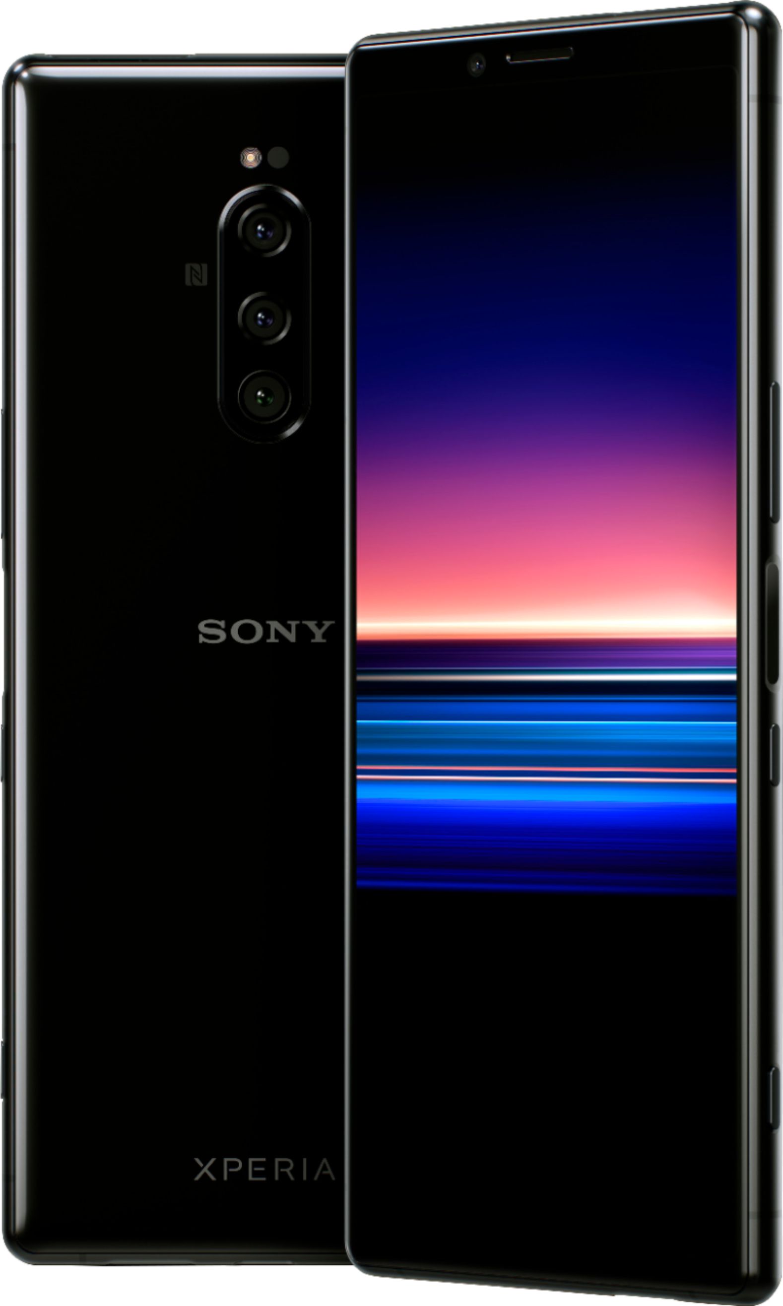 Sony Xperia 1 With 128gb Memory Cell Phone Unlocked Black J8170