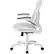 Angle Zoom. OSP Home Furnishings - Riley Office Chair - White.