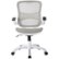 Front Zoom. OSP Home Furnishings - Riley Office Chair - White.