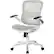 Alt View 11. OSP Home Furnishings - Riley Office Chair - White.