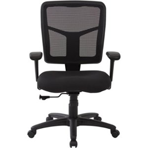 WorkSmart - SPX Series 5-Pointed Star Fabric Office Chair - Black