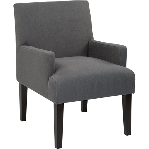 WorkSmart - Main Street Contemporary Woven Armchair - Espresso/Charcoal was $167.99 now $134.99 (20.0% off)