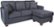 Angle Zoom. OSP Home Furnishings - Russell L-Shape Sectional Sofa - Navy.