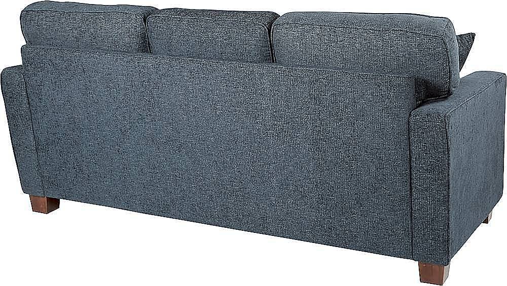 Alt View 11. OSP Home Furnishings - Russell L-Shape Sectional Sofa - Navy.
