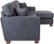 Alt View Zoom 12. OSP Home Furnishings - Russell L-Shape Sectional Sofa - Navy.