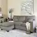 Alt View 14. OSP Home Furnishings - Russell L-Shape Sectional Sofa - Gray.