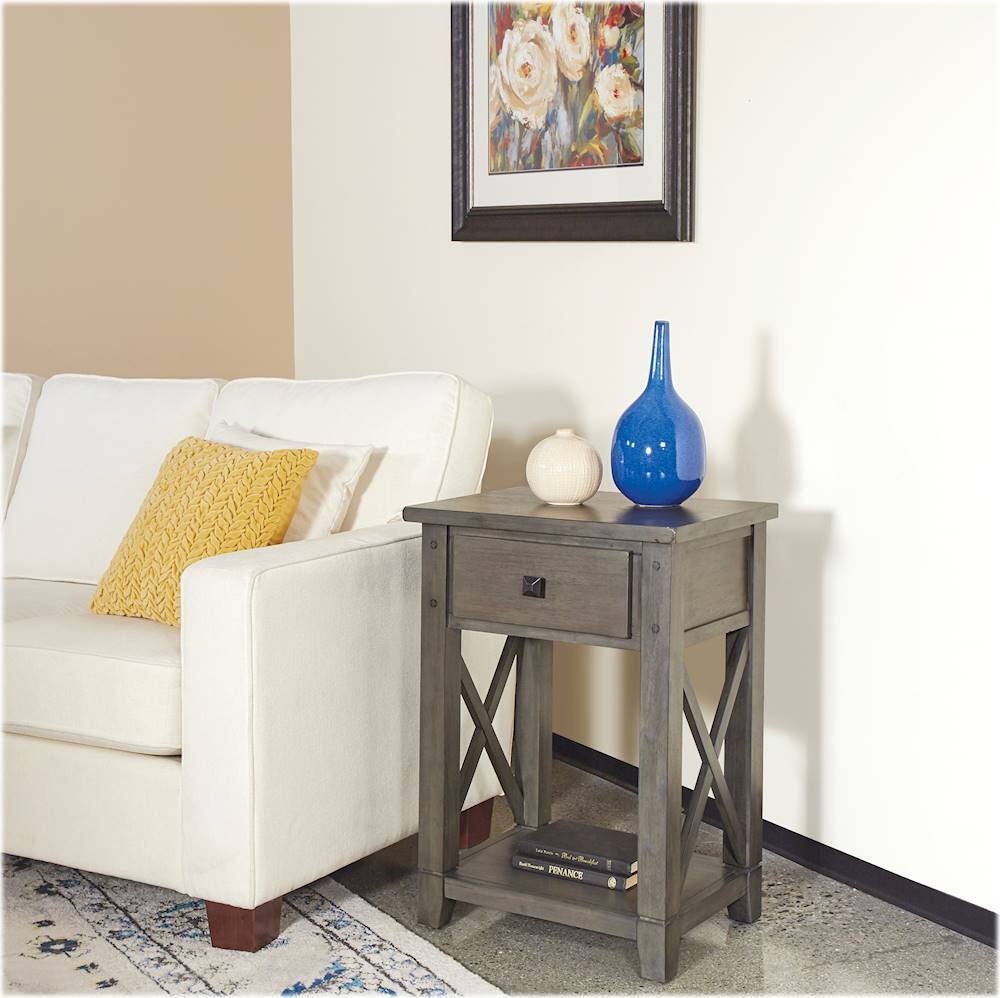 Alt View 14. OSP Home Furnishings - Russell L-Shape Sectional Sofa - White.