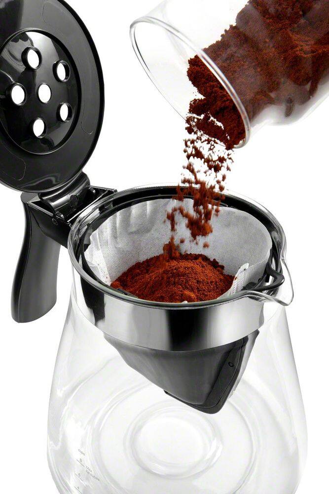 Alt View 12. De'Longhi - 8-Cup Coffee Maker - Silver Metallic.