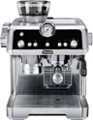 Front Zoom. De'Longhi - La Specialista Espresso Machine with 19 bars of pressure and Milk Frother - Stainless Steel.