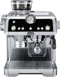 De'Longhi - La Specialista Espresso Machine with 19 bars of pressure and Milk Frother - Stainless Steel - Front_Zoom