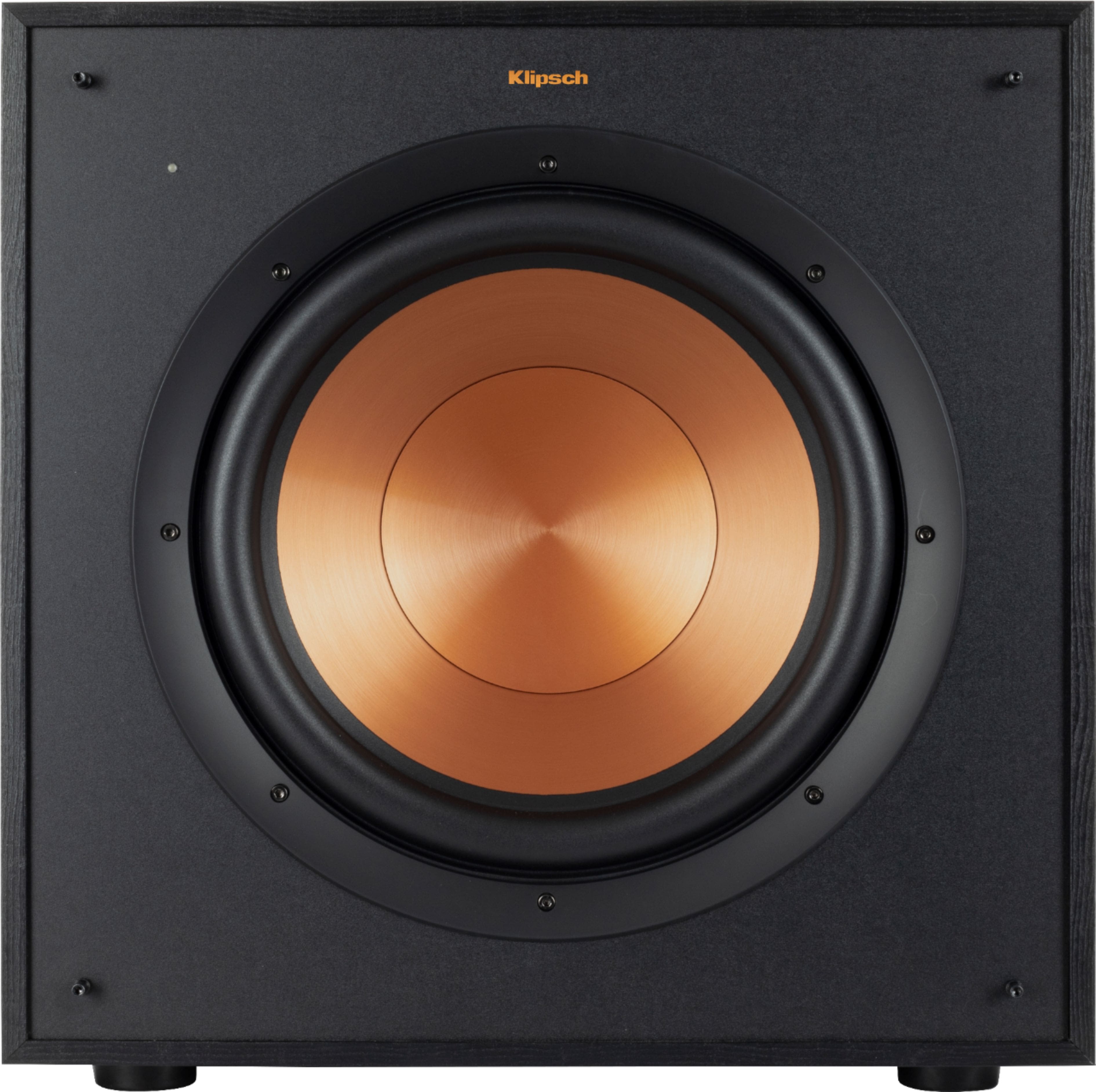 Klipsch - Reference WISA-Ready Wireless Series RW-100SW 10" 225W Powered Wireless Subwoofer - Black - Front_Zoom