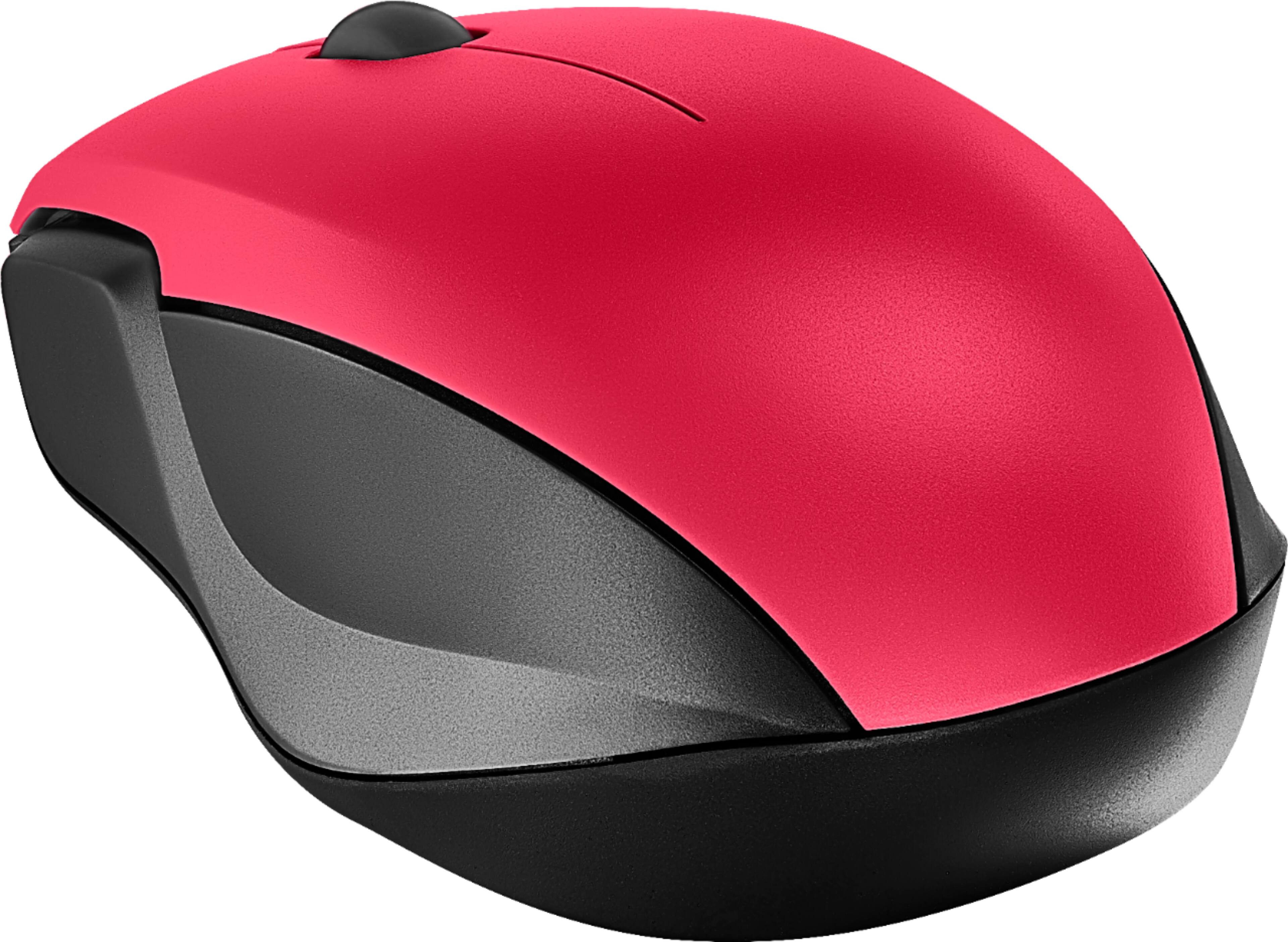 Alt View 11. Insignia™ - Wireless Optical Mouse - Black/Red.