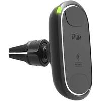 iOttie - iTap 2 10W Qi Certified Wireless Charging Pad for iPhone/Android - Black - Front_Standard