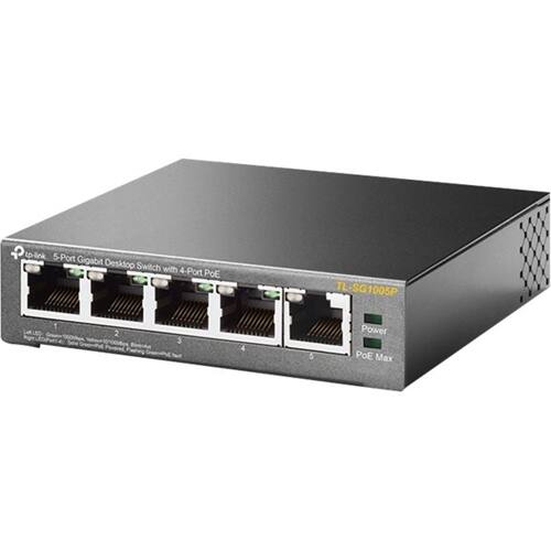 Alt View 11. TP-Link - 5-Port 10/100/1000 Gigabit Switch - Gray.