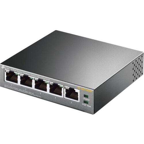 Alt View 12. TP-Link - 5-Port 10/100/1000 Gigabit Switch - Gray.