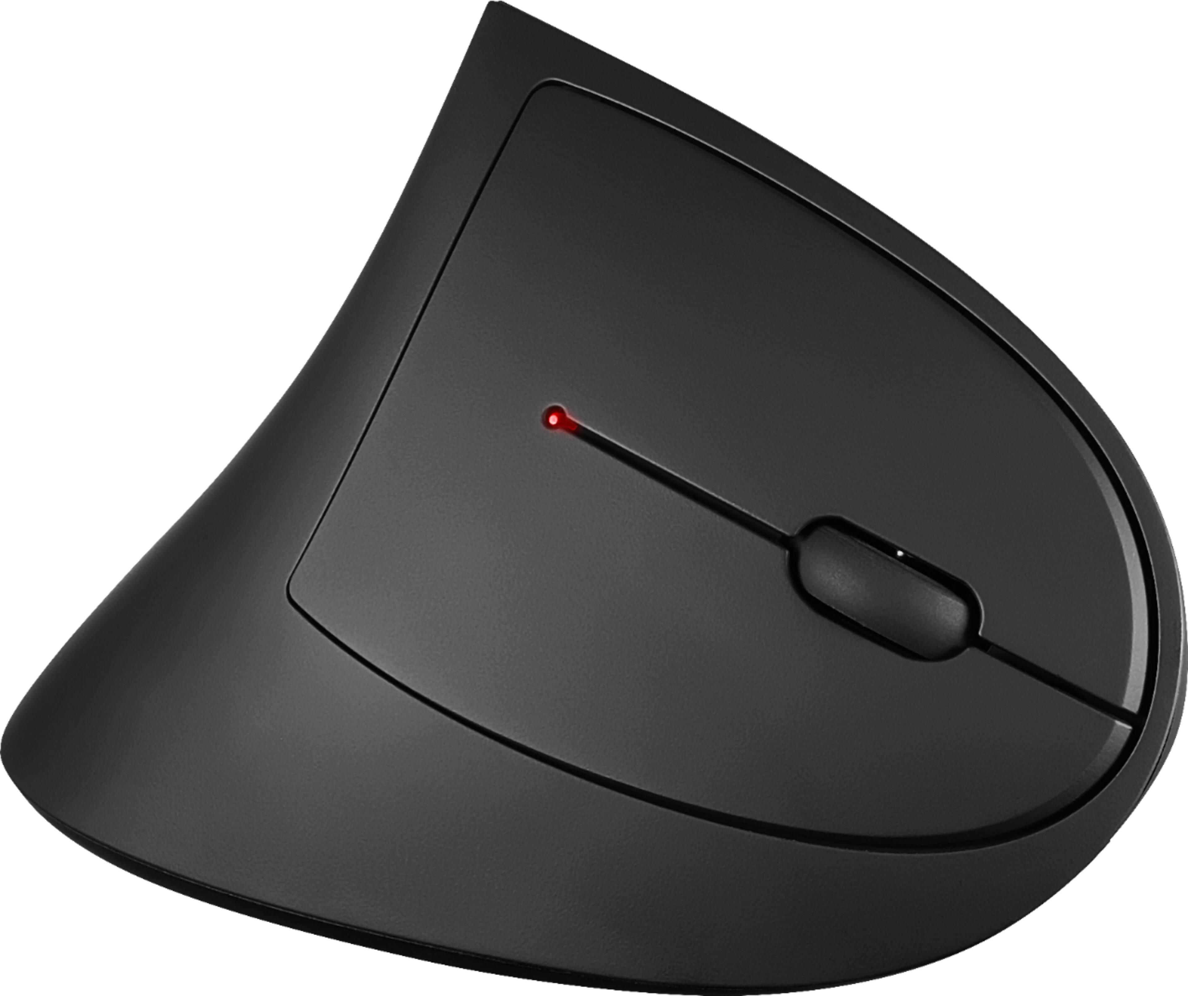 Alt View 11. Insignia™ - Vertical Ergonomic Wireless Optical Mouse - Black.