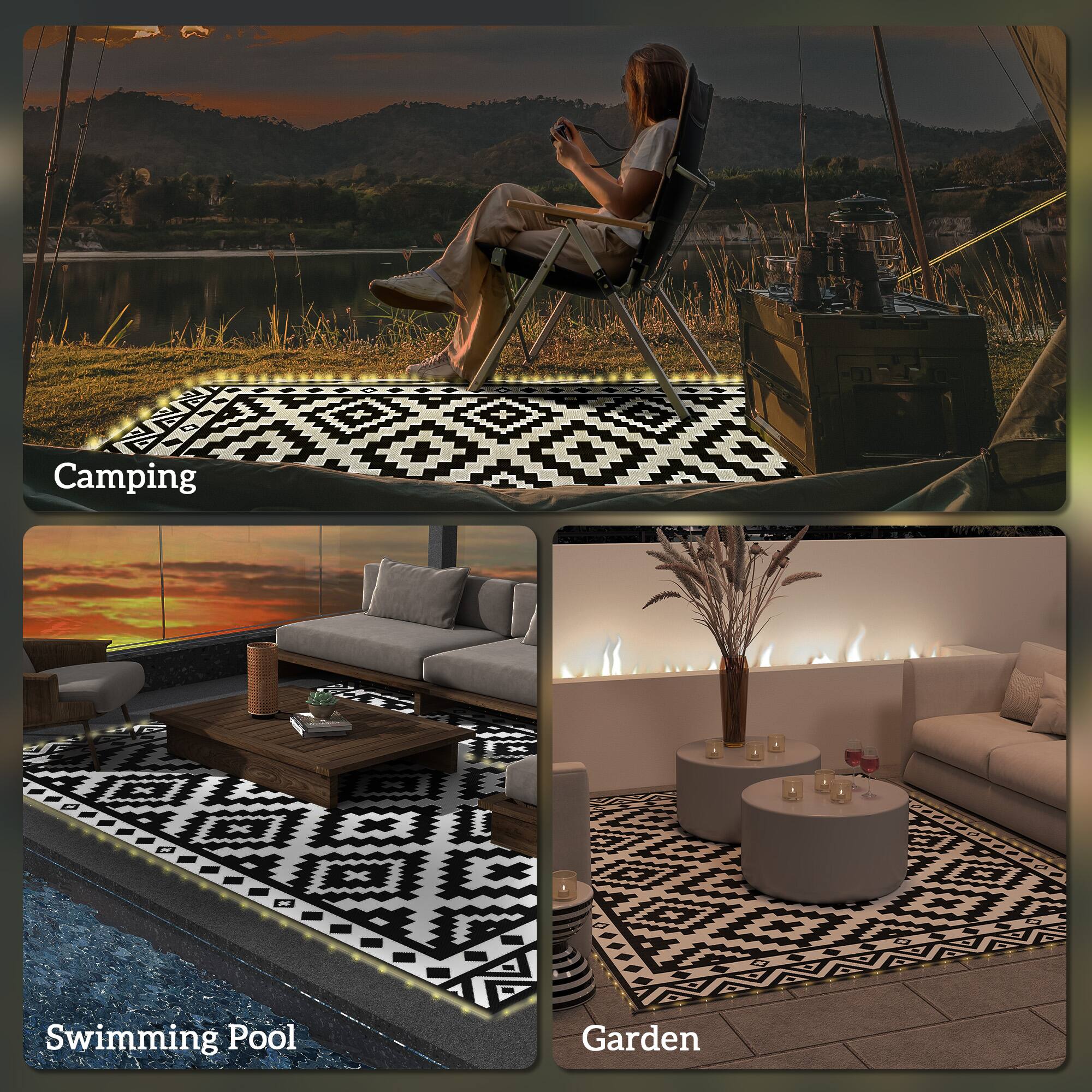 Camping  
Swimming Pool  
Garden