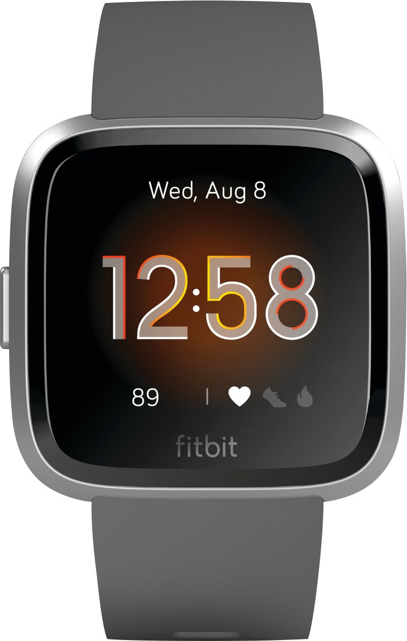 Best Buy: Fitbit Versa Lite Edition Smartwatch Silver with 