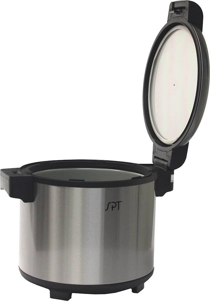 Alt View 11. Sunpentown - 80-cup Rice Warmer - Stainless Steel.