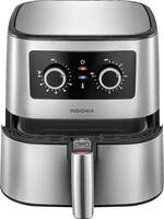 Insignia™ - 5-qt. Analog Air Fryer - Stainless Steel - Front_Zoom
