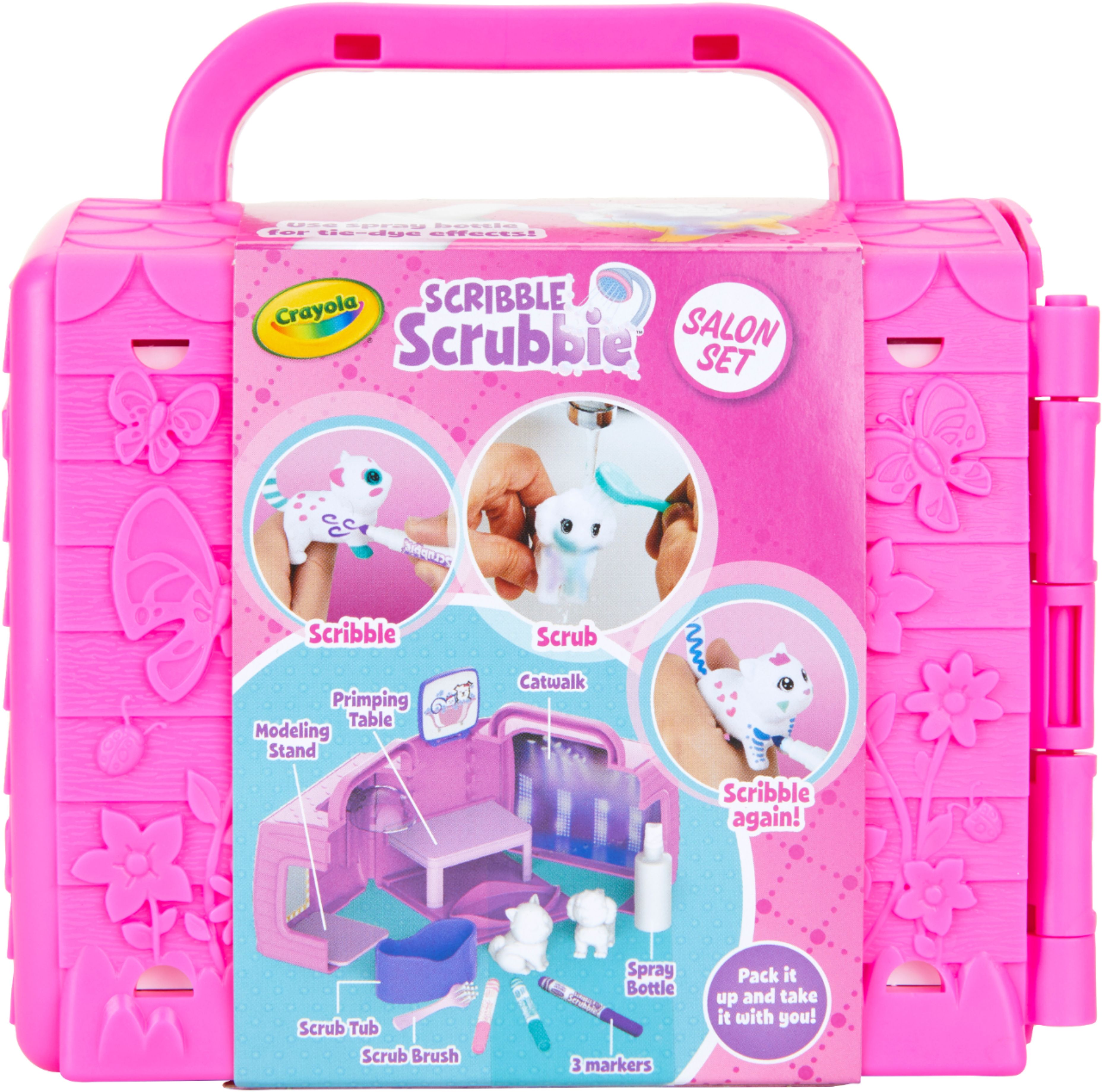 Scribble Scrubbie Pets! Beauty Salon Playset - BIN747304