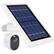 Alt View 1. Wasserstein - Solar Panel for Arlo Ultra 2 and Arlo Pro 4 Surveillance Cameras - White.