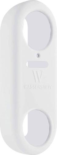 Wasserstein - Protective Silicone Skin for Nest Hello Video Doorbell - White