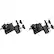 Left. Wasserstein - Gutter Mount for Blink XT2 Security Camera and New Blink Outdoor (2-Pack) - Black.