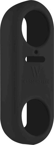 Wasserstein - Protective Silicone Skin for Nest Hello Video Doorbell - Black