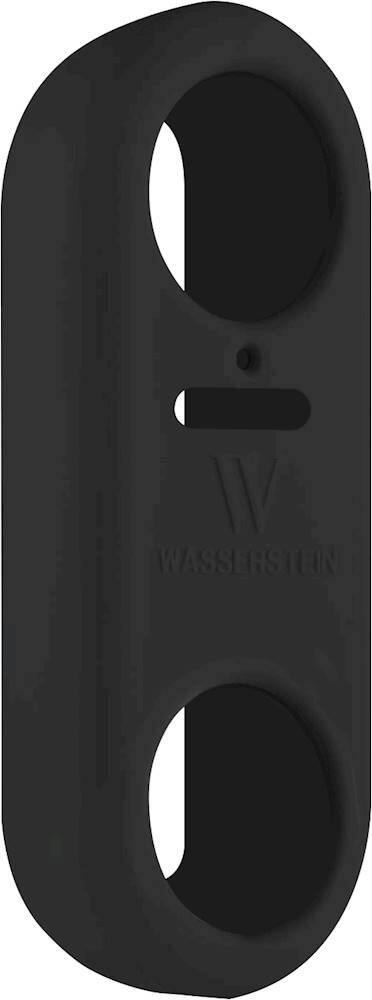 Angle View: Wasserstein - Protective Silicone Skin for Nest Hello Video Doorbell - Black