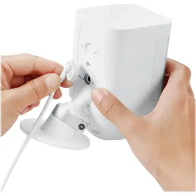 Wasserstein - Solar Panel for Ring Spotlight and Ring Stick Up Surveillance Camera (2-Pack) - White