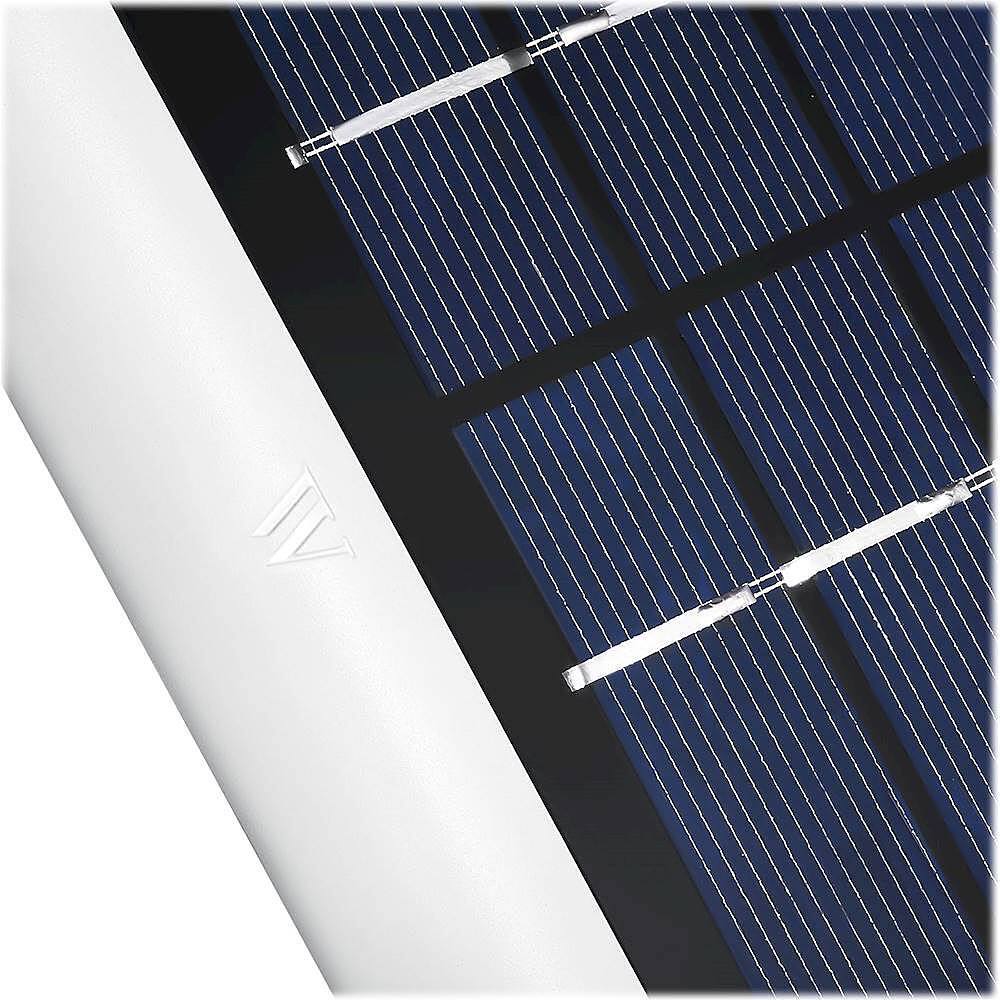 Alt View 15. Wasserstein - Solar Panel for Ring Spotlight and Ring Stick Up Surveillance Camera (2-Pack) - White.