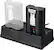 Front. Wasserstein - Battery Charging Station and 1 Battery for Select Ring Rechargeable Batteries - Black.