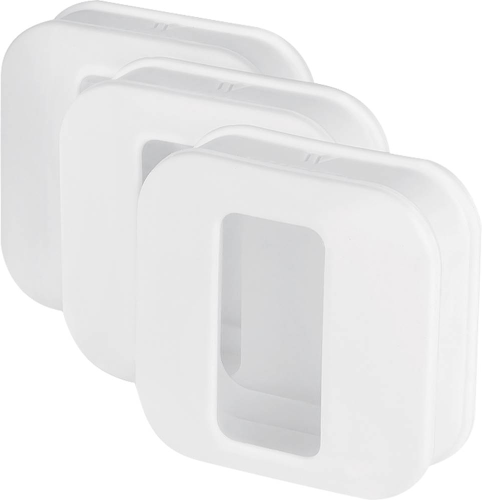 Left View: Wasserstein - 25' Power Adapter for Arlo Ultra, Arlo Ultra 2, Arlo Pro 3 and Arlo Pro 4 Security Cameras (2-Pack) - White