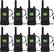 Angle. Cobra - MicroTALK 23-Mile, 22-Channel FRS/GMRS 2-Way Radios (8-Pack) - Black.