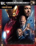 Front Standard. Iron Man [SteelBook] [Includes Digital Copy] [4K Ultra HD Blu-ray/Blu-ray] [Only @ Best Buy] [2008].