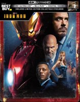 Iron Man [SteelBook] [Includes Digital Copy] [4K Ultra HD Blu-ray/Blu-ray] [Only @ Best Buy] [2008] - Front_Original