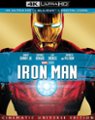 Front Standard. Iron Man [Includes Digital Copy] [4K Ultra HD Blu-ray/Blu-ray] [2008].