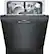 Alt View 2. Bosch - 100 Series 24" Tall Tub Built-In Dishwasher with Stainless-Steel Tub - Black.