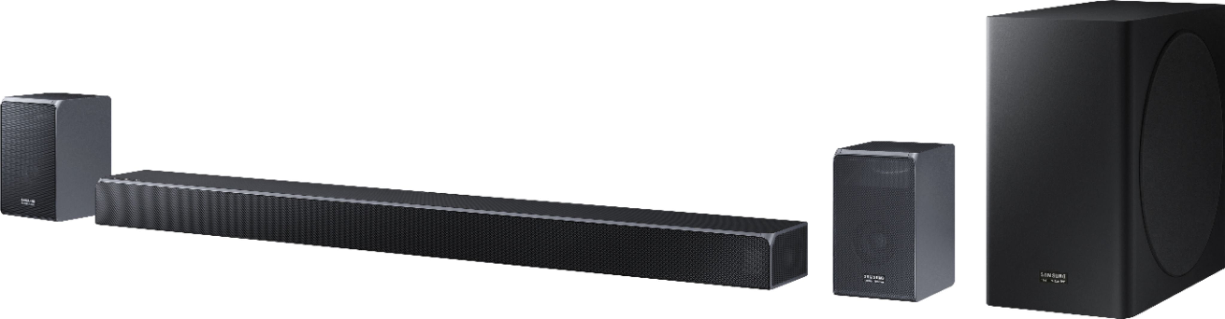 Shetland knijpen bijl Best Buy: Samsung 7.1.4-Channel 512W Soundbar System with 8" Wireless  Subwoofer and Dolby Atmos Natural Gray HW-Q90R/ZA