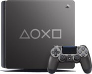 Front Zoom. Sony - PlayStation 4 Days of Play Limited Edition 1TB Console - Steel Black.