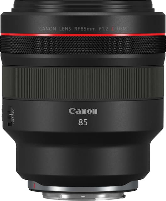 Canon RF85mm F1.2 L USM Mid-Telephoto Prime Lens for EOS R 